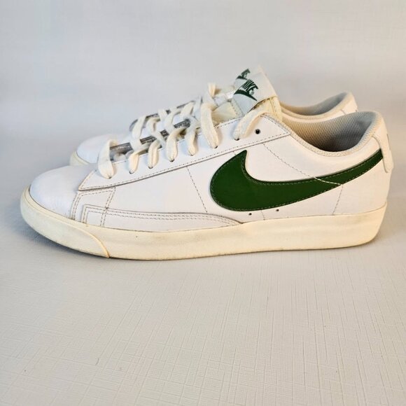 Nike Blazer Low Forest Green (CI6377-108) Retro Sneakers Mens Size 8.5 - Picture 4 of 10